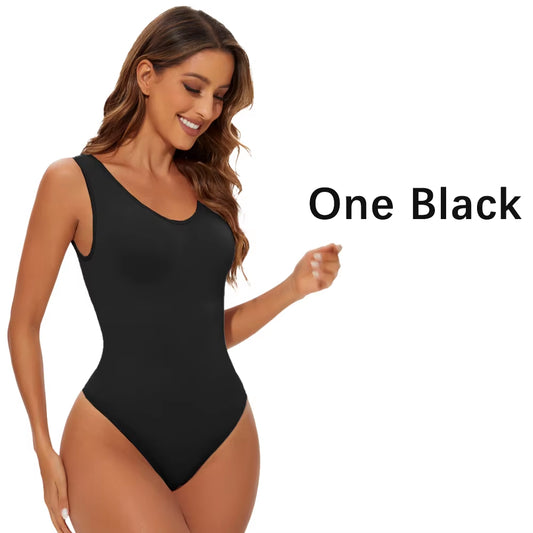 Women's Seamless Shapewear Bodysuit – Slimming Tummy Control